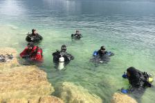 2018-04 Antauchen Wolfgangsee